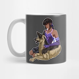 A Girl and her Dog Mug